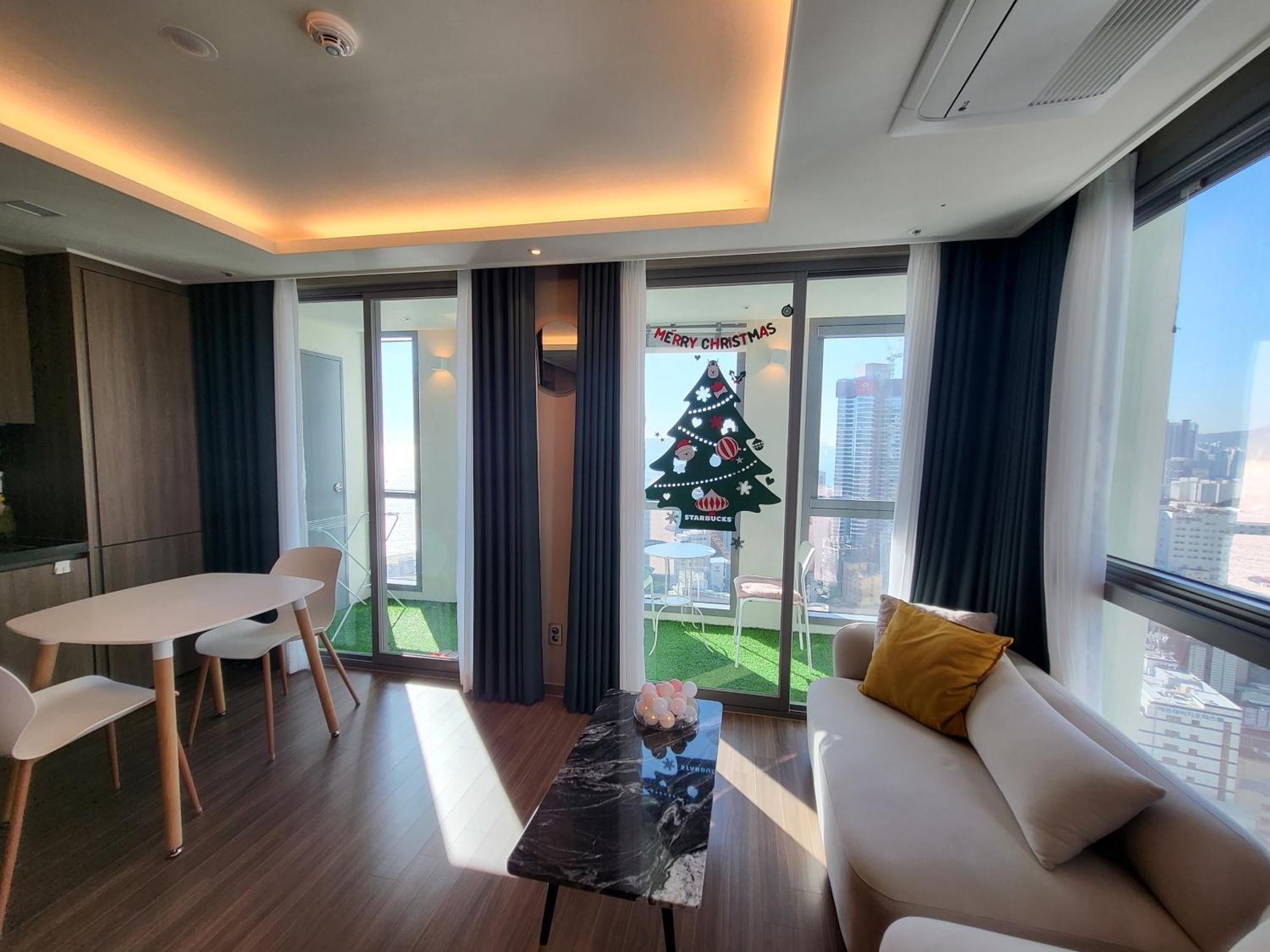 Elbon The Stay Haeundae Beach Ocean View Ciudad Metropolitana de Ciudad Metropolitana de Busan Exterior foto